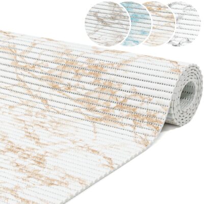 Weichschaummatte Bad Weichschaum Badematte Marmor 4 Farben Blau Beige Braun Grau 65cm Breite