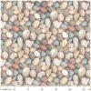 Weichschaummatte Badematte Weichschaum Bad Steine Breite 130cm Meterware – 100x130cm