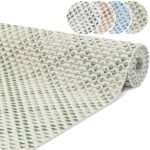 Weichschaummatte Bad Weichschaum Badematte Falschuni 4 Farben Blau Braun Grün Grau 65cm Breite