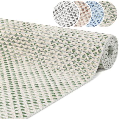 Weichschaummatte Bad Weichschaum Badematte Falschuni 4 Farben Blau Braun Grün Grau 65cm Breite
