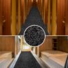 Schmutzfangteppich Sauberlaufmatte Flur Teppich Teppichläufer Läufer Flur POET Breite 80cm Schwarz – 100 x 80 cm