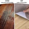 Bodenschutzmatte Bürostuhlunterlage Schreibtischstuhl Unterlage Teppich selbsthaftend NEMESIS Beige – 090x120cm