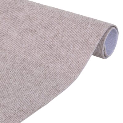 Antirutschmatte Bodenmatte selbsthaftend Teppich Bodenbelag in Meterware Beige