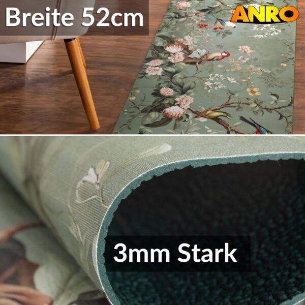 Küchenläufer Küchenteppich Läufer Flur Teppichläufer Sprinty Monet 52cm Breite