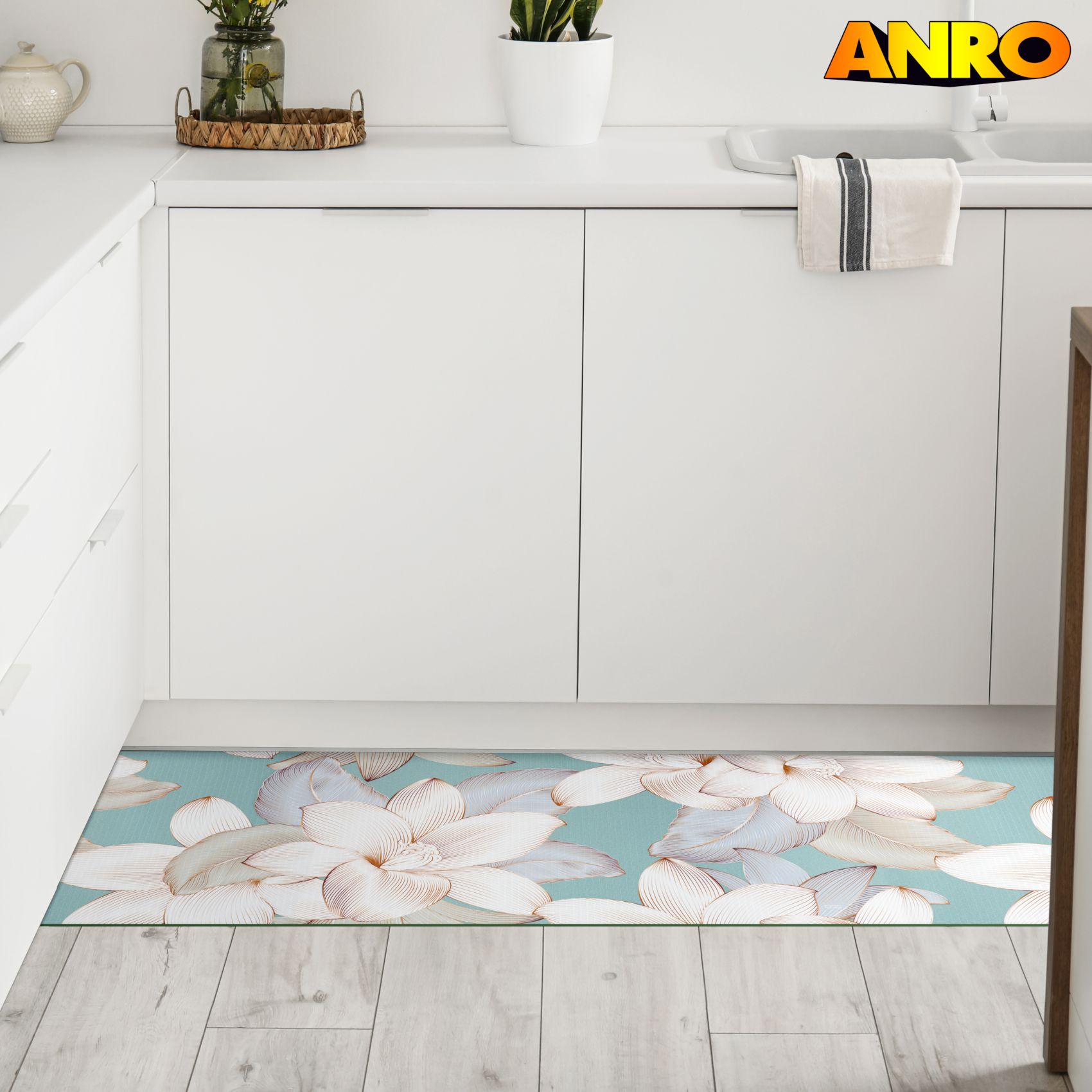 SPRINT85_24 Küchenläufer Küchenteppich Läufer Flur Teppichläufer Sprinty Filadelfo 52cm Breite