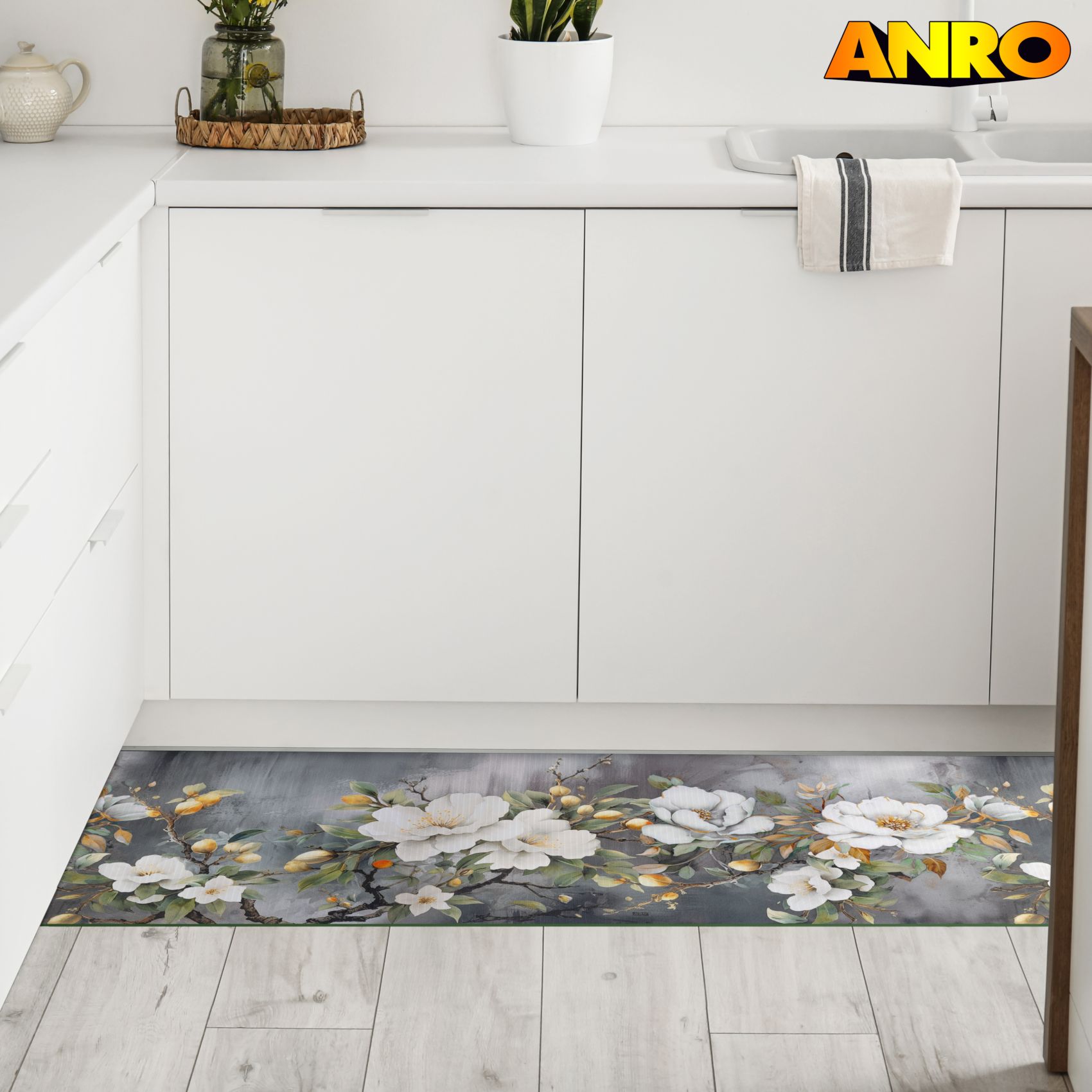 Küchenläufer Küchenteppich Läufer Flur Teppichläufer Sprinty Sara 52cm Breite