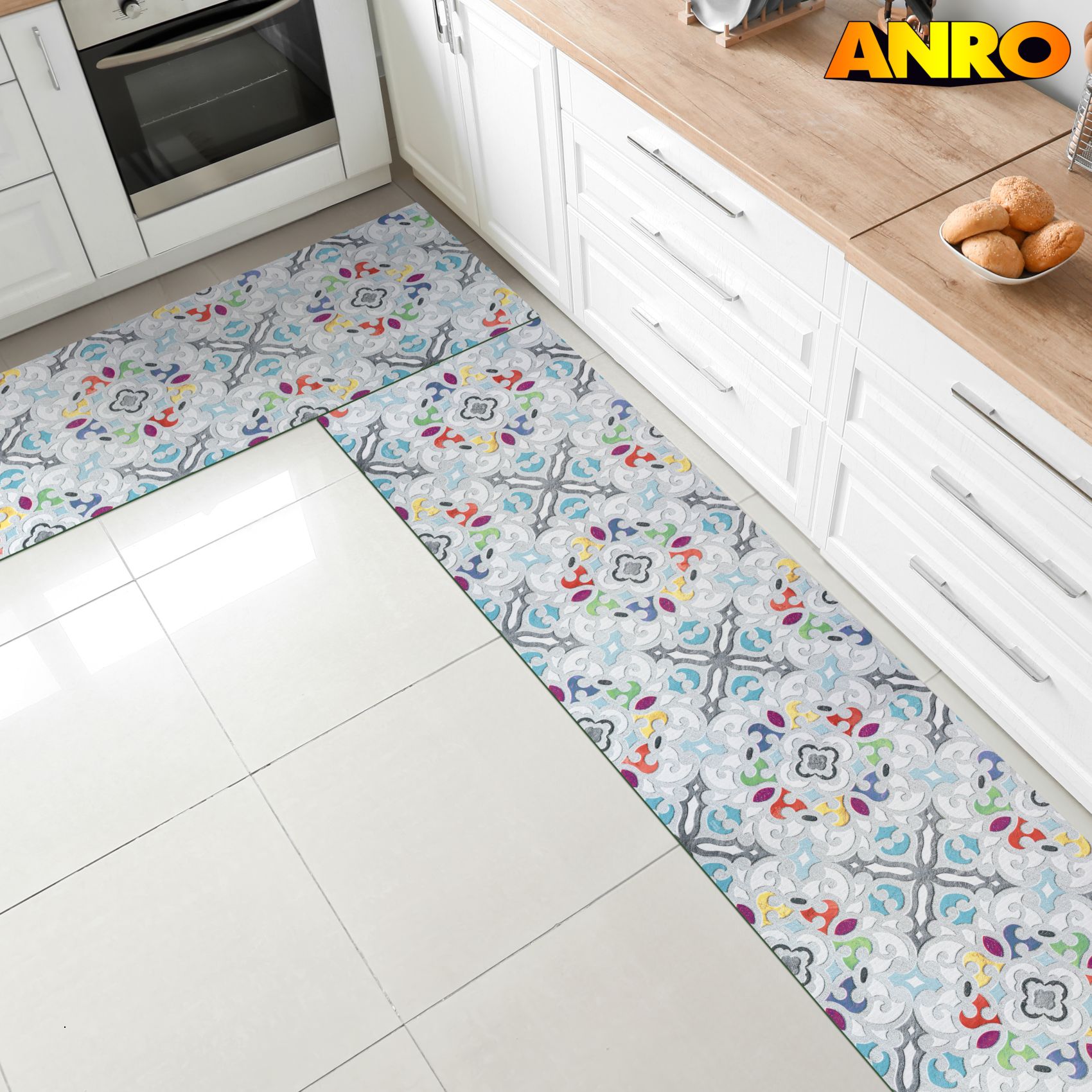 Küchenläufer Küchenteppich Läufer Flur Teppichläufer Sprinty Valentina 52cm Breite