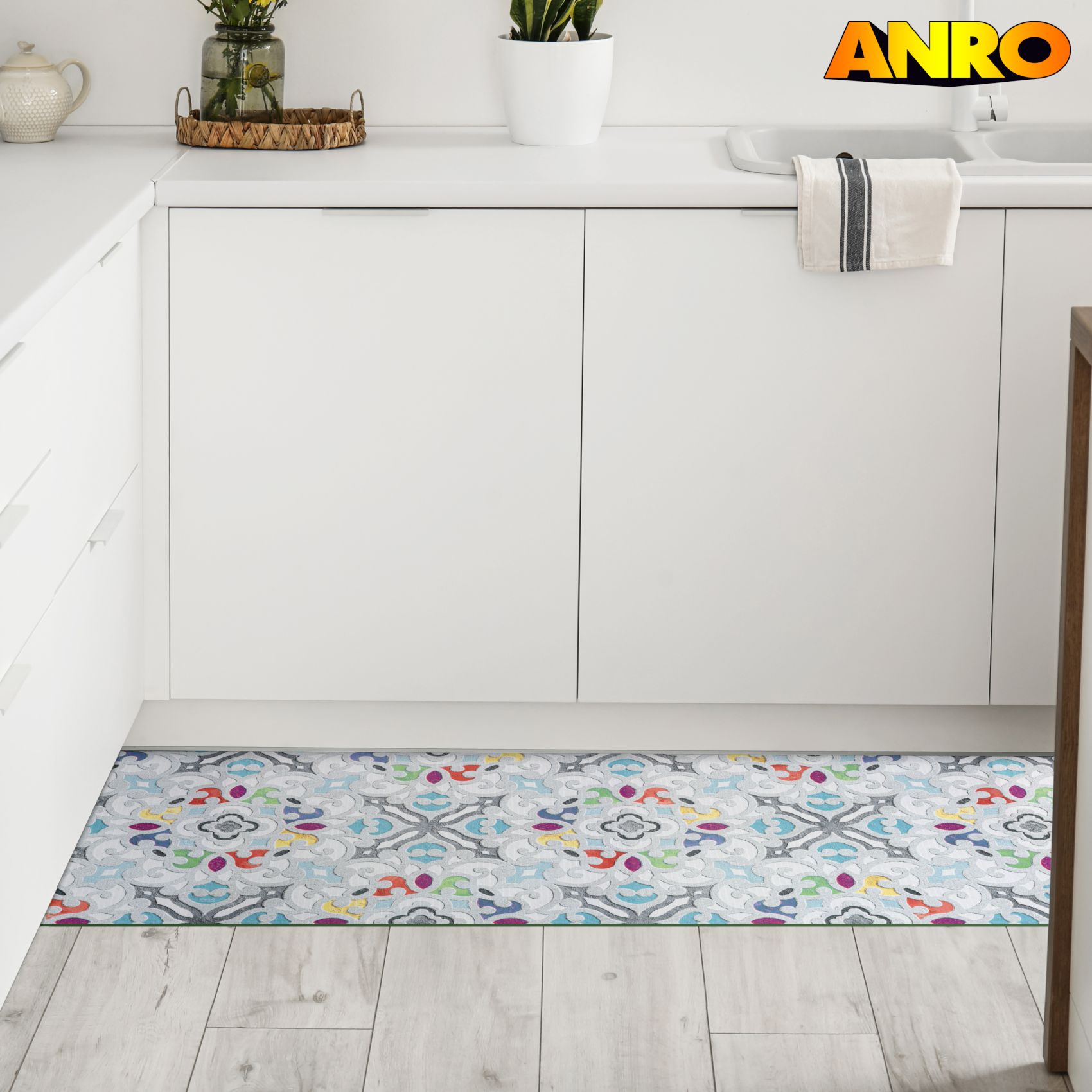 Küchenläufer Küchenteppich Läufer Flur Teppichläufer Sprinty Valentina 52cm Breite