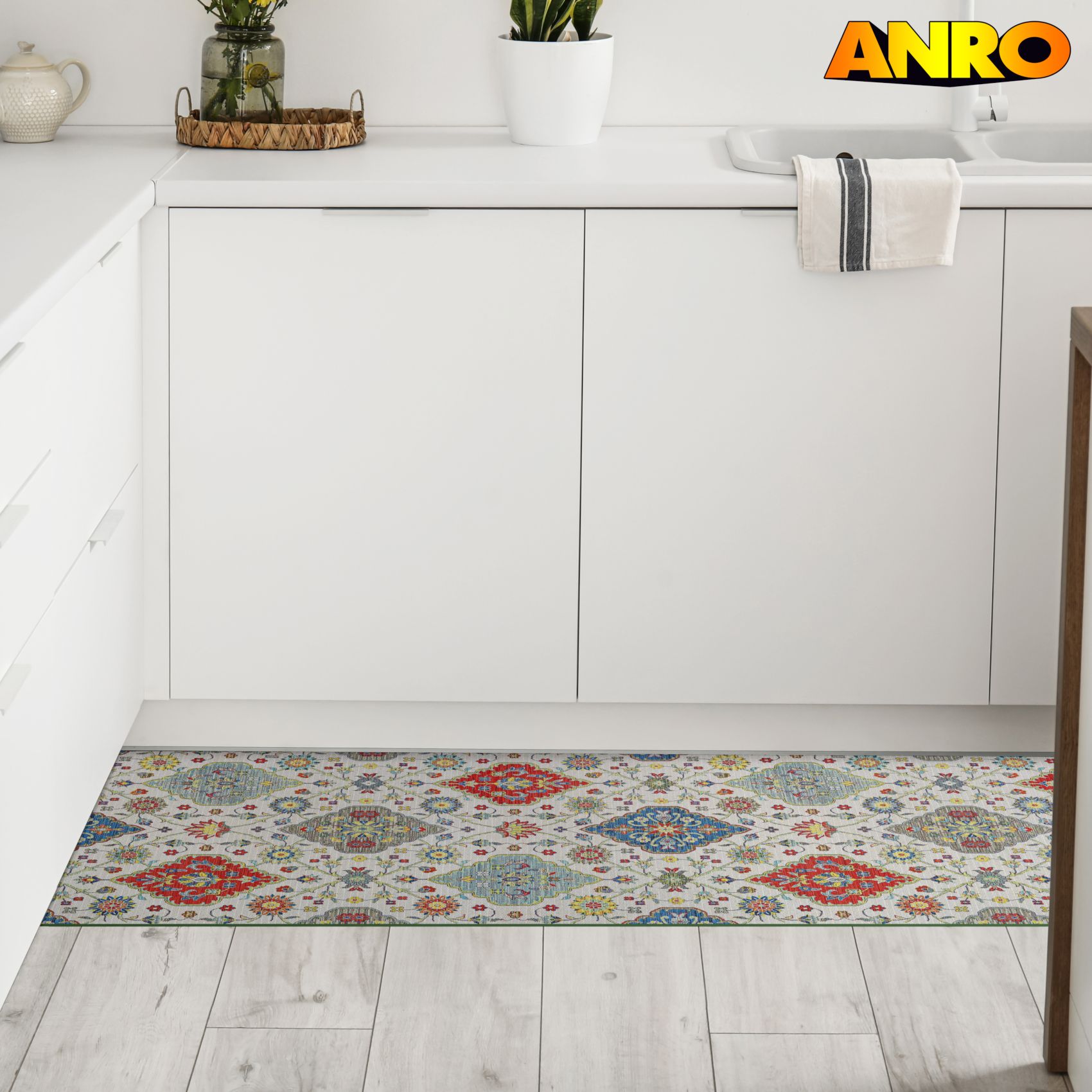 SPRINT88_24 Küchenläufer Küchenteppich Läufer Flur Teppichläufer Sprinty Vita 52cm Breite