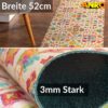 Küchenläufer Küchenteppich Läufer Flur Teppichläufer Sprinty Abbraccio 52cm Breite