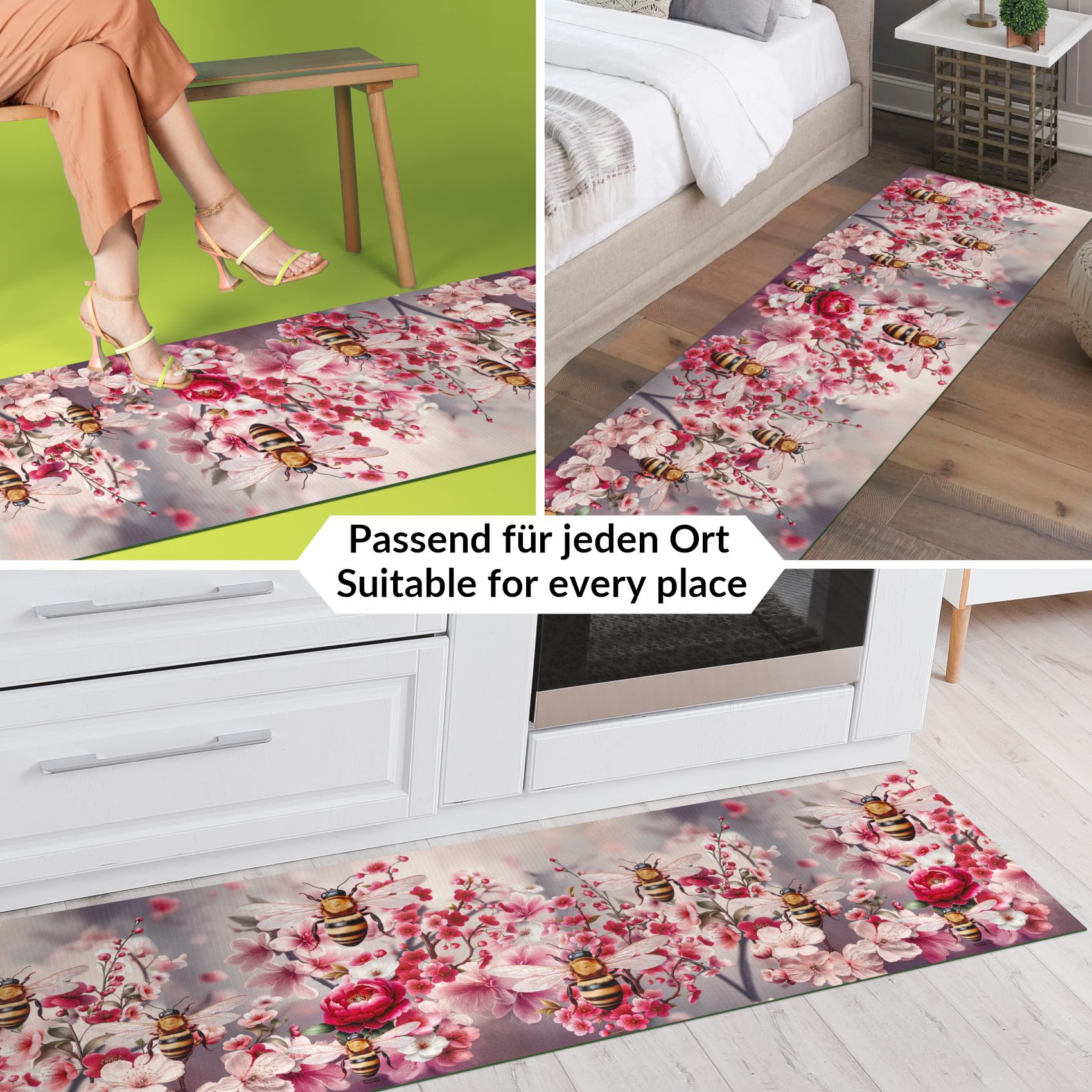 Küchenläufer Küchenteppich Läufer Flur Teppichläufer Sprinty Bosforo 52cm Breite