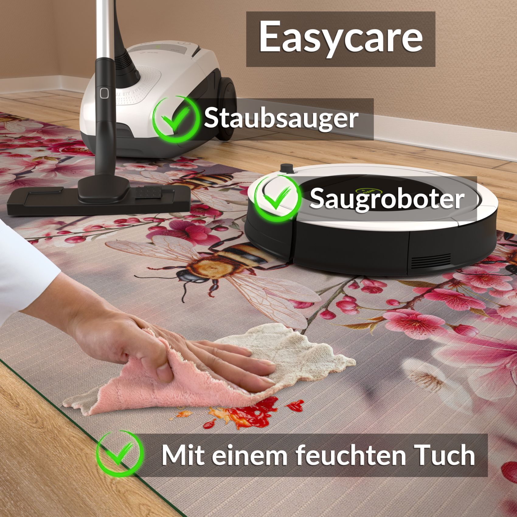 Küchenläufer Küchenteppich Läufer Flur Teppichläufer Sprinty Bosforo 52cm Breite