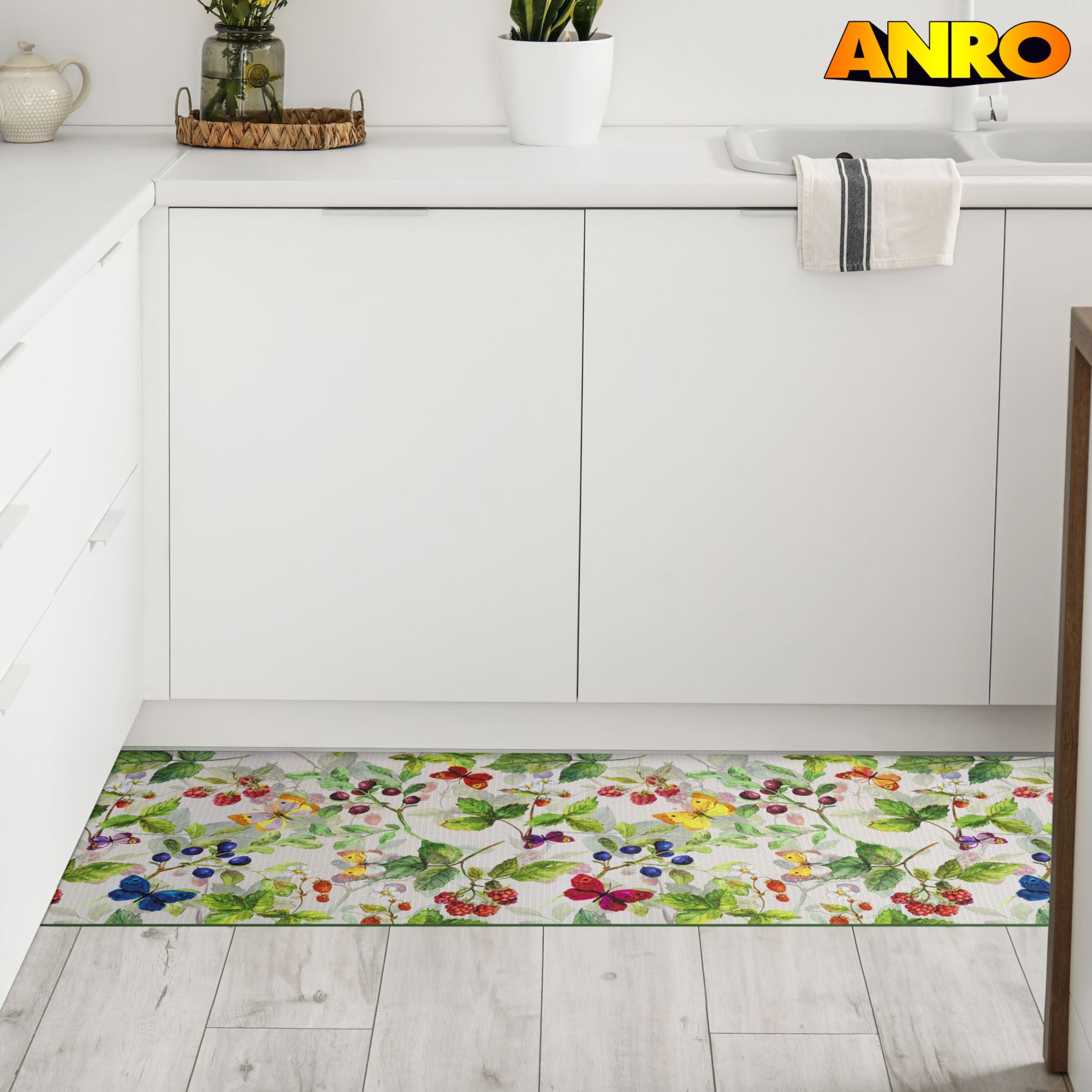 Küchenläufer Küchenteppich Läufer Flur Teppichläufer Sprinty Thailandia 52cm Breite