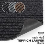 Flur Läufer Teppichläufer Sauberlaufmatte Mischa nach Maß