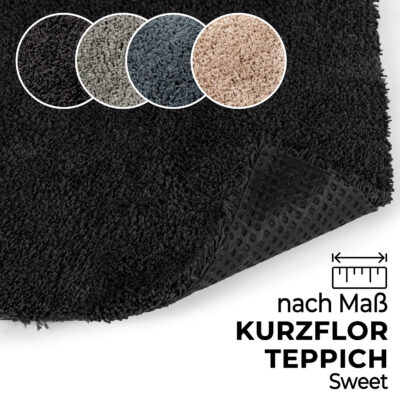 Kurzflor Teppich Läufer Flur Wohnzimmer Schlafzimmer Sweet – Ansicht 7
