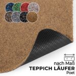 Flur Läufer Teppichläufer Poet Sauberlaufmatte nach Maß