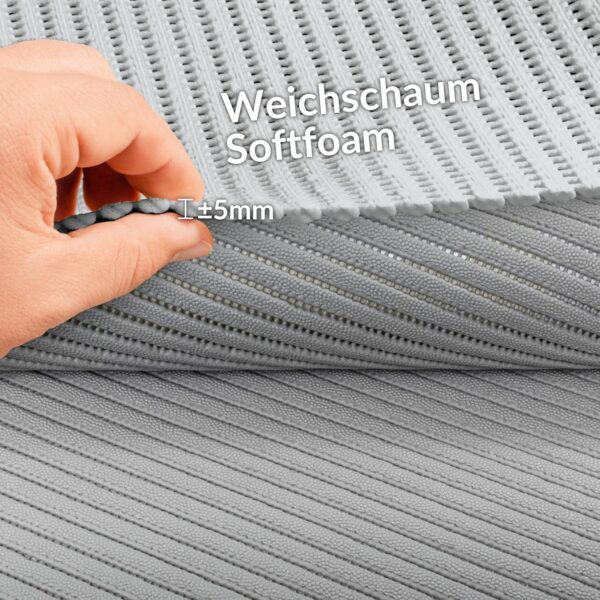 Weichschaummatte Meterware Badematte nach Maß 13 Farben