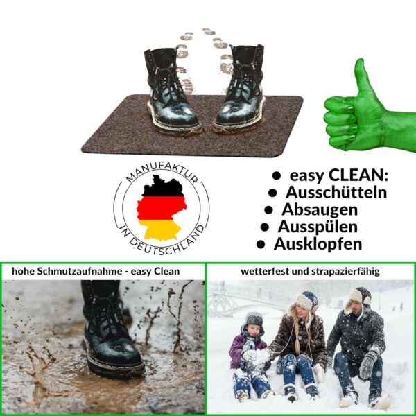 Schmutzfangmatte Fußmatte nach maß