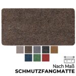 Schmutzfangmatte Schmutzfangläufer nach Maß Fußmatte Sauberlaufmatte