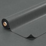 PVC Bodenbelag Vinyl Fußbodenbelag PVC Boden Vinylboden Uni Anthrazit Meterware Breite 140cm