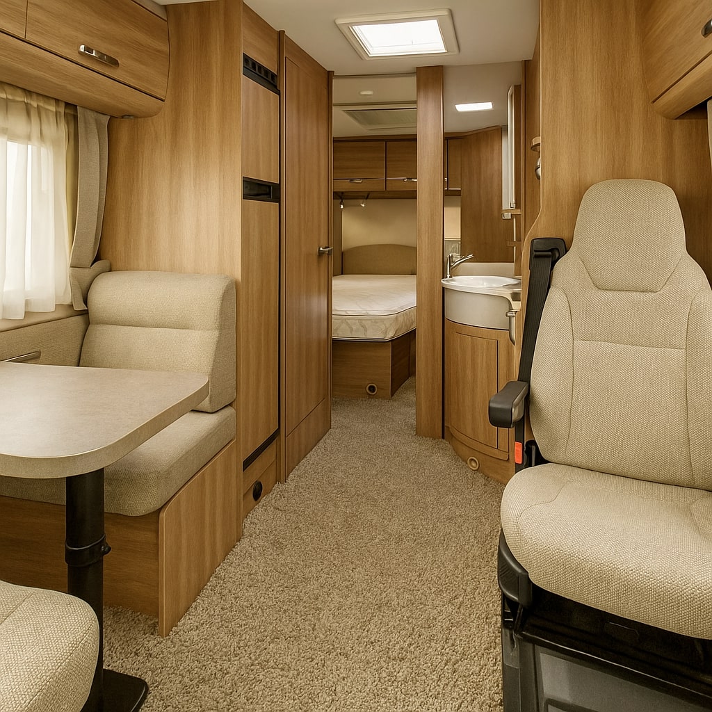 Wohnmobil Teppich Wohnwagen Teppichboden nach Maß Kurzflor 11,5mm