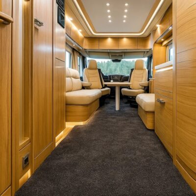 Wohnmobil Teppich Wohnwagen Teppichboden nach Maß Kurzflor 9mm