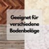 Bürostuhlunterlage Bodenschutzmatte nach Maß Uni Volltondruck