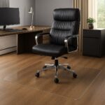 Bürostuhlunterlage Bodenschutzmatte transparent nach Maß 3mm Dicke