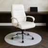 Bürostuhlunterlage Bodenschutzmatte transparent nach Maß (Kopie)