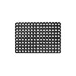 Ringgummimatte Schmutzfangmatte Fußabtreter Gummimatte Wabenmatte 40x60cm Schwarz