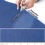 Teppichläufer Flurläufer Küchenläufer Velours Wilson Blau 65cm Breit