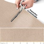 Teppichläufer Flurläufer Küchenläufer Velours Wilson Beige 65cm Breit