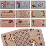 Fußabtreter Schmutzfangmatte Fußmatte rutschfest 40x70cm