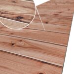 Küchenläufer waschbar Küchenteppich rutschfest Sprinty Holz Braun 52cm Breite