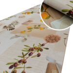 Küchenläufer Küchenteppich Oliven Citronen Teppich Läufer Flur abwaschbar