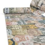 Küchenläufer waschbar Textil + PVC Küchenteppich rutschfest Sprinty Fortuna Mehrfarbig 50cm Breit