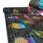 Küchenläufer Küchenteppich Läufer Flur Teppichläufer Sprinty Party Mehrfarbig 50cm Breit