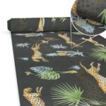 Küchenläufer waschbar Textil + PVC Küchenteppich rutschfest Sprinty Indonesia Mattone Rot 50cm Breit