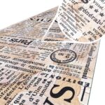 Küchenläufer waschbar Küchenteppich rutschfest Sprinty Newspaper 52cm Breite