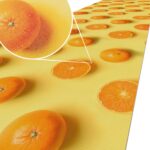 Küchenläufer Küchenteppich Läufer Flur Teppichläufer rutschfest Orangen