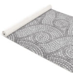 Weichschaummatte Badematte Weichschaum Bad Mosaiksteine Grau Breite 130cm Meterware