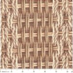 Weichschaummatte Bad Weichschaum Badematte Bad Korb Flechtoptik Braun Breite 65cm Meterware