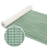 Weichschaummatte Bad Weichschaum Badematte Leinenoptik Grün Breite 65cm Meterware