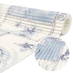 Weichschaummatte Bad Weichschaum Badematte Delfine 65cm Breite Meterware