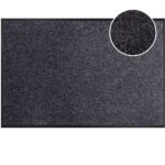 Fußmatte Schmutzfangmatte AMIGO Sauberlaufmatte Schmutzmatte mit Gummirand 8 Größen für innen & außen Blau