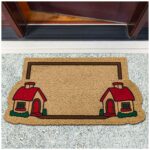 Fußmatte Schmutzfangmatte Türvorleger rutschfest Home 40x70cm