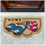 Fußmatte Schmutzfangmatte Türvorleger rutschfest Home D 40x70cm