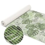 Weichschaummatte Bad Weichschaum Badematte  Breite 65cm Palmenblat