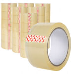 Klebeband Paketklebeband Paketband Packband BOPP 66m x 48mm Transparent 6er oder 36er Rollen Set