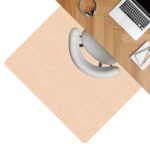 Bodenschutzmatte Bürostuhlunterlage Schreibtischstuhl Unterlage Teppich selbsthaftend NEMESIS Creme